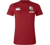 Canterbury British And Irish Lions 2025 Shirt Womens Dahlia rouge 12 (M) Female