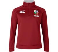 Canterbury British And Irish Lions Quarter Zip Fleece 2025 Womens Dahlia rouge 10 (S) Female