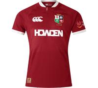 Canterbury British & Irish Lions 2025 Authentic Shirt Mens Dahlia rouge XL Male