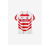 Canterbury Japan Rugby Home Shirt 2024 Juniors Rouge/Blanc 8 Unisex