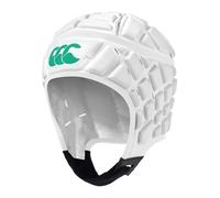 Canterbury Casque Unisexe Kid Raze, Blanc/Vert, Taille XS