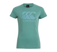 Canterbury CCC Logo T-Shirt Femme, Bleu Huile, 8