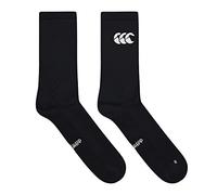 Canterbury Chaussettes mi-Mollet adhérentes, Noir, XL Homme