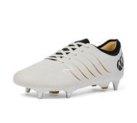 Canterbury Chaussures de rugby Phoenix 2.0 Team Soft Ground pour adulte Unisexe Blanc, blanc, 41.5 EU