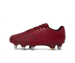 Canterbury - Chaussures de Rugby pour Terrain Mou Stampede Team - Homme (43,5 FR) (Rouge)