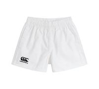 Canterbury E723405-1-10 Short de Rugby Garçon Blanc FR : M (Taille Fabricant : 10)