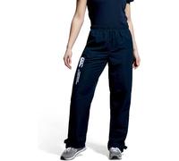 Canterbury Femme Pantalon de stade à ourlet ouvert | Pantalon de survêtement/d'intérieur | Bas de jogging | Résistant | Fermeture éclair intégrale pantalon de survêtement