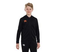 Canterbury Full Zip Track Jacket Enfant, Noir, 10