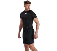 Canterbury - Gilet de protection RD3679 (L) (Noir/Blanc/Argent)