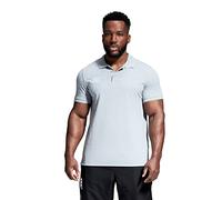 Canterbury Men's Waimak Cotton Polo Shirt | Rugby Shirt | Casual Top for Long Lasting Comfort, Classic Marl, L