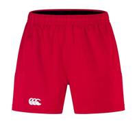 Canterbury Homme Short de Rugby Advantage 2.0 | Taille élastiquée | Logo CCC Shorts de Gym Flag Red M