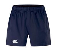 Canterbury Homme Short de Rugby Advantage 2.0 | Taille élastiquée | Logo CCC Shorts de Gym Navy 3XL