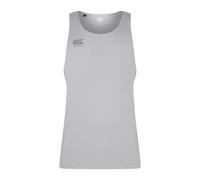 Canterbury Homme Superlight Singlet Vest | Breathable Quick Drying Gilet Technique, Gris Clair, XXL EU
