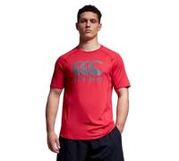Canterbury Large Logo Superlight T-Shirt pour Homme, Flag Red, L
