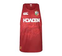Canterbury Lions Britanniques et Irlandais Poly Chemise, Dahlia Rouge, XXL Homme
