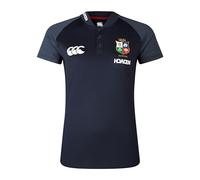 Canterbury Lions Britanniques et Irlandais Poly Chemise, Saphir foncé, 42 Femme