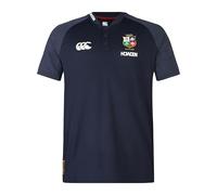 Canterbury Lions Britanniques et Irlandais Poly Chemise, Saphir foncé, XL Homme