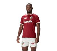 Canterbury Réplique des Lions Britanniques et Irlandais Chemise, Dahlia Rouge, XL Mixte