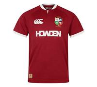 Canterbury Maillot réplique Lions Britanniques et Irlandais pour Adulte, Dahlia Rouge, XS