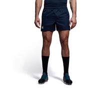 Canterbury Men's Professional Polyester Shorts | Rugby Short | Internal Drawstring & Pockets | Gym/Training Short, Navy, S