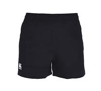 Canterbury Men's Professional Polyester Shorts | Rugby Short | Internal Drawstring & Pockets | Gym/Training Short, Black, M