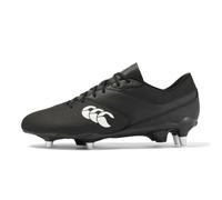 Canterbury - Chaussures de Rugby pour Terrain Mou Phoenix Raze - Homme (41 FR) (Noir/Blanc)