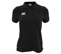 Canterbury - Polo à Manches Courtes - Femme (FR 36) (Noir)
