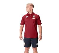 Canterbury British And Irish Lions Polo Shirt 2025 Adults Dahlia rouge S Male