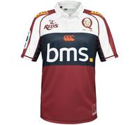 Canterbury Queensland Reds Home Shirt 2025 Adults Marron S Male