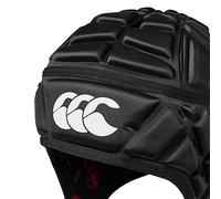 Canterbury Raze Headguard JU Casque Unisexe-Jeunesse, Black/True Red, XXS
