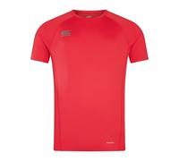 Canterbury Small Logo Superlight T-Shirt pour Homme, Flag Red, XS