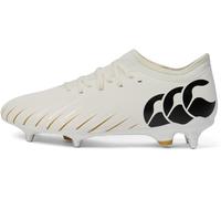 Canterbury Chaussures de rugby Speed Falcon Team Soft Ground pour adulte Unisexe Blanc, blanc, 40 EU