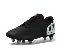 Canterbury Speed Raze Soft Ground Rugby Boots Bottes, Noir, 32 EU