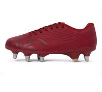 Canterbury Stampede Groundbreak Pro Mens Soft Ground Rugby Boots Dahlia rouge 10 (45) Male