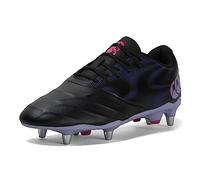 Canterbury Stampede Team Soft Ground Chaussures pour Mixte Adulte, Noir/Prism Violet, 39.5 EU