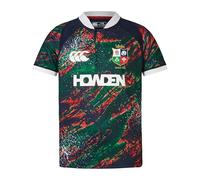 Canterbury Unisexe Enfants British and Irish Lions Warm Up Chemise, Dark Sapphire/Red Dahlia/Egret/Scarab, 140 EU