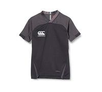 Canterbury Vapodri Evader Maillot Rugby Enfant Noir FR : M (Taille Fabricant : 10)
