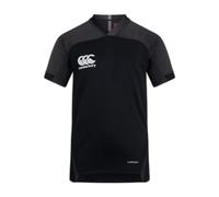 Canterbury Vapodri Evader Maillot Rugby Enfant Noir FR : XL (Taille Fabricant : 14)