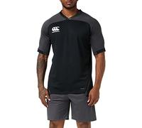 Canterbury Vapodri Evader Maillot Rugby Homme Noir FR : 4XL (Taille Fabricant : 4XL)