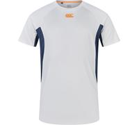 Canterbury Vapodri Superlight T-Shirt pour Homme, Whitecap Gray/Midnight Navy, XL