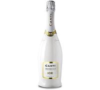 Canti - Prosecco D.O.C. ICE, Vin Demi-Sec, Élaboré à Partir du Cépage Glera de Venise, Goût Croquant et Fruité, 1x750 ml
