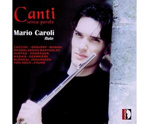 Canti senza parole. Musique pour flûte. Caroli.