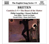 Philip Langridge – Britten : Canticles n° 1-5 – CD – NAXOS