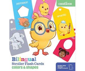 Canticos Bilingual Stroller Flash Cards: Colors & Shapes