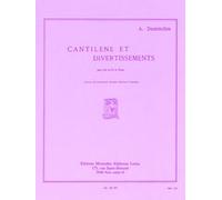 Cantilene Et Divertissement / Recueil