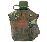 CANTINE DE BOUTEILLE D'EAU + CEINTURE TITULAIRE + COUPE ARMÉE MILITAIRE FLECKTAR
