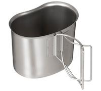 Cantine en acier US Army Canteen avec poignée pliante 500 ml MFH