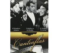 CANTINFLAS [3 PELICULAS] EL BOMBERO ATOMICO & CABALLERO A LA MEDIDA & NI SANGRE NI ARENA [Ntsc/region 1 & 4 Dvd. Import-latin America].