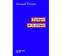 Cantique de la critique