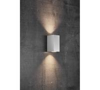 CANTO MAXI KUBI 2 applique murale Aluminium Blanc GU10 - Nordlux 49731001